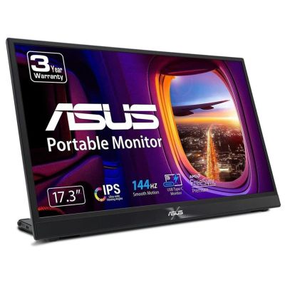 20. ASUS ZenScreen MB17AHG monitor komputerowy 43,9 cm (17.3") 1920 x 1080 px Full HD Czarny