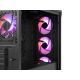 33. Obudowa NATEC Genesis Irid 503 ARGB NPC-1559 (Micro ATX. Mini ITX; kolor czarny)