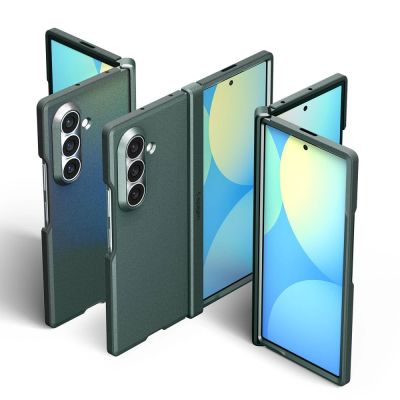 6. Etui Spigen Tough Armor Pro MagFit MagSafe na Samsung Galaxy Z Fold 8 Ultra - ciemnozielone