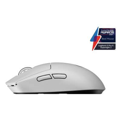 9. Logitech G PRO X myszka Gaming Po prawej stronie RF Wireless Optyczny 32000 DPI