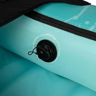 10. VIRTUFIT KAJAK 335 - TURKUSOWY - Z SIEDZENIAMI KAJAKOWYMI I TORBĄ DO NOSZENIA