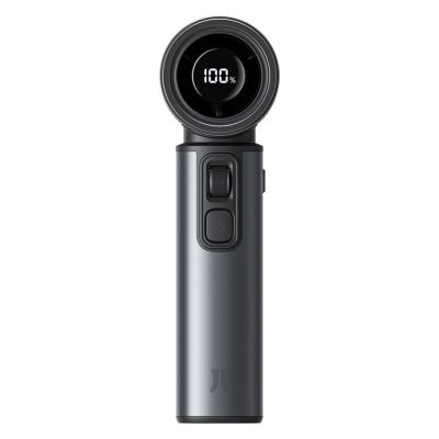 4. Mini dmuchawa Jisulife Handheld Fan Ultra2 9000mAh 5w1 przenośny wiatraczek USB - ciemnoszara