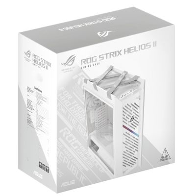 11. ASUS ROG Strix Helios II Midi Tower Biały