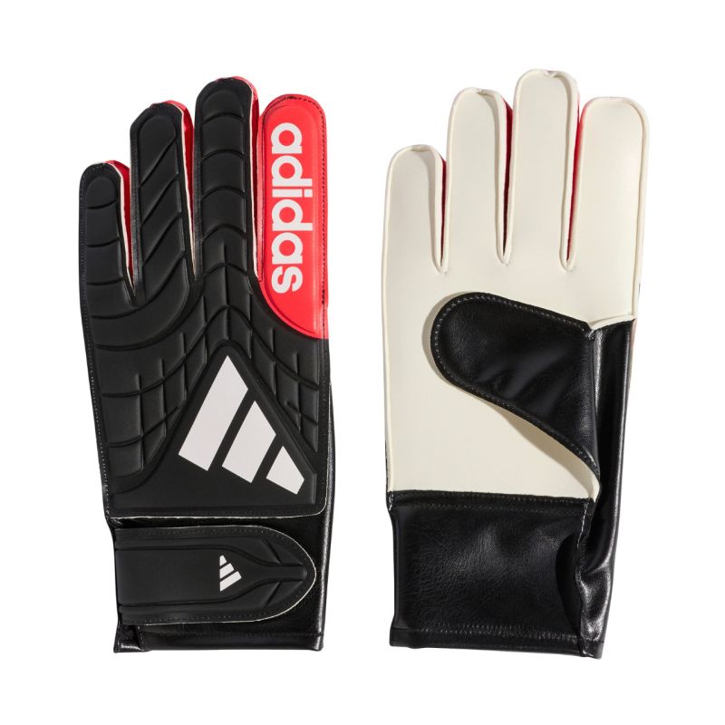 Rękawice bramkarskie adidas Copa Club czarno-czerwone KA7805