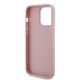 7. Etui Guess Glitter Script Big 4G do iPhone 15 Pro - różowe