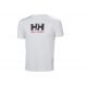 Helly Hansen Logo T-shirt 33979-001 białe M