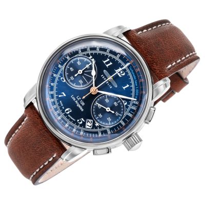 2. Zegarek Męski ZEPPELIN Los Angeles LZ 126 7614-3 + BOX