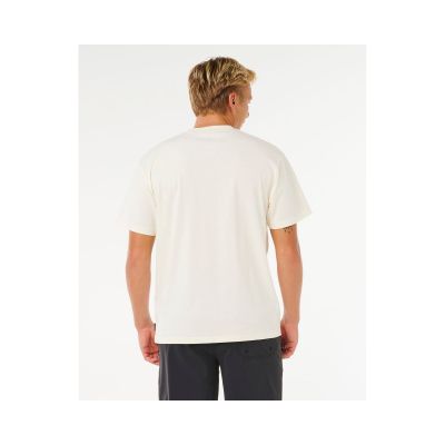 3. Koszulka męska RIP CURL Search Embroidery Tee biała