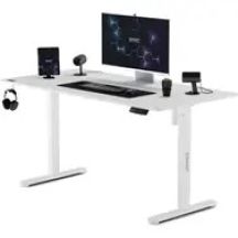 Biurko SENSE7 Nojo Białe 140 cm x 70 cm White