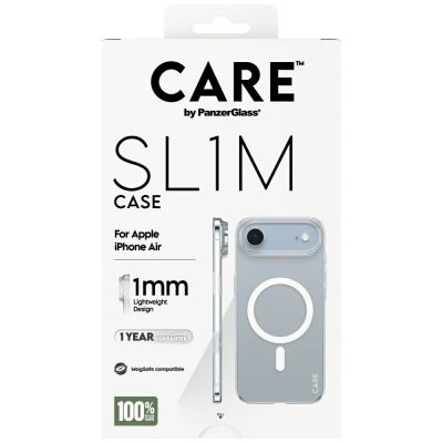 5. Etui CARE by PanzerGlass SL1M MagSafe na iPhone Air - przezroczyste