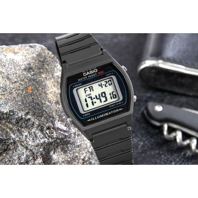 12. Zegarek Męski CASIO W-202-1AVEF Unisex