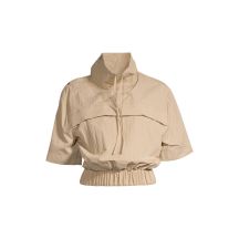 Kurtka damska CASALL Active Short Sleeve Track Jacket kolor piaskowy