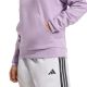 6. Bluza damska adidas Essentials Linear French Terry Hoodie fioletowa JY0036