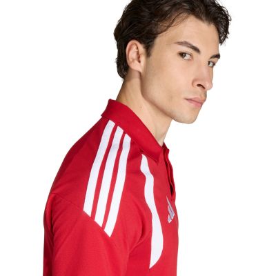 5. Koszulka męska adidas Tiro 26 League Polo czerwona KF3400