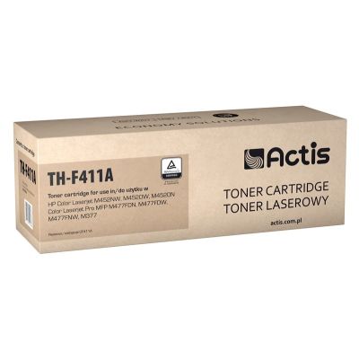 Actis TH-F411A Toner (zamiennik HP 410A CF411A; Standard; 2300 stron; niebieski)