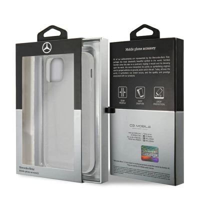 8. Etui Mercedes Line na iPhone 12 Pro Max - przezroczyste