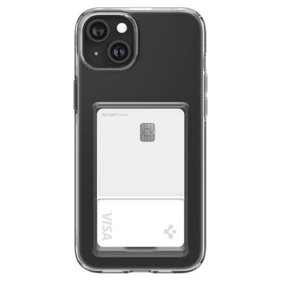 8. Etui Spigen Crystal Slot na iPhone 15 Plus - przezroczyste