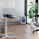 5. Niszczarka Leitz IQ OptiMax Small Office 350, 22l, P5, 8 kartek, Automatyczny Start/Stop, Funkcja cofania, Obrotowy pojemnik - 33% większa pojemność na ścinki
