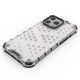 5. Honeycomb etui pancerny pokrowiec z żelową ramką iPhone 13 Pro zielony
