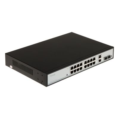 SWITCH POE TC-P3S020 SPEC:G/1622/AT/180 16-PORTOWY + 2X UPLINK + 2X SFP TIANDY