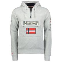 Bluza męska Geographical Norway GYMCLASS BGREY DB GTX  MEN 054 (WW2844H/GN-BLENDED GREY)