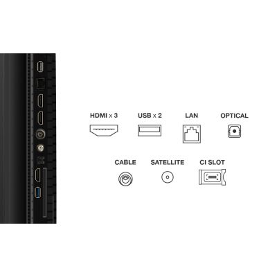 5. Telewizor TCL 65P7K QLED 65'' 4K Ultra HD Google TV Dolby Atmos DVB-T2 Metaliczny
