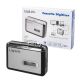 LogiLink UA0156 magnetofon 1 płyt(y) Czarny, Srebrny