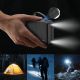 7. Powerbank Dudao K11 Max 30000mAh z wbudowanymi kablami - czarny