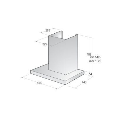 6. Okap GORENJE WHT66236B