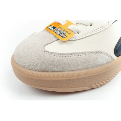 6. Skechers buty sportowe sneakersy damskie Lifted Luxe ecru Slip-Ins