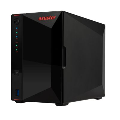11. NAS Asustor AS5402T; Tower; 2x (3.5" SATA HDD/ 2.5" SSD); Intel Celeron N5105, 4GB DDR4 SODIMM (max. 16GB), 2x 2.5GbE, 4x M.2 2280 NVMe PCIe 3.0, 3x USB 3.2 Gen, 1x HDMI 2.0b