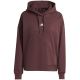 8. Bluza damska adidas Essentials Small Logo Feel Cozy brązowa JV7314