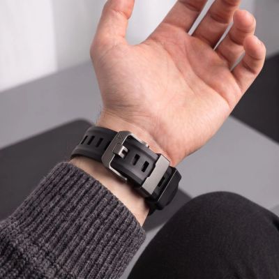 7. Pasek Tech-Protect Motion na Garmin Fenix 5X / 5X Plus / 6X / 6X Pro / 7X / 8 / 8 Pro / 9 / 9 Pro (51 mm) - czarny