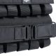 15. Kamizelka treningowa obciążeniowa 20 kg z bloczkami W20B | DBX Bushido