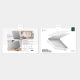 8. Etui AMAZINGTHING Titan Hardshell na MacBook Neo 13" - przezroczyste