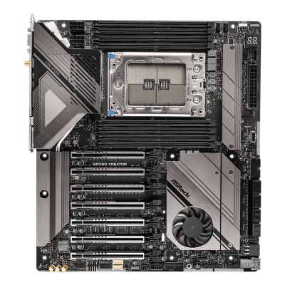 2. Asrock WRX 80 CREATOR AMD WRX80 Gniazdo sWRX8 Extended ATX