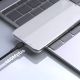 3. Kabel Dudao L9T 5A USB-A - USB-C 1m - czarny