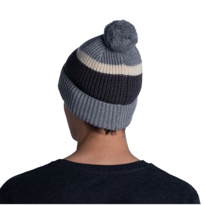 4. Buff Elon Knitted Hat 1264649141000 Szare One size
