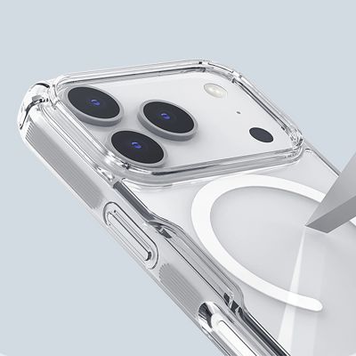 10. Etui Nillkin Nature TPU Pro kompatybilne z MagSafe na iPhone 17 Pro - białe