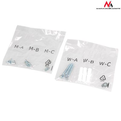 8. Uchwyt ścienny do telewizora Maclean MC-670 (ścienne, Uchylny - 27"; max. 20kg)