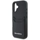 6. Etui Karl Lagerfeld HC Grained PU Cardslot Metal Elong na iPhone 16 - czarne