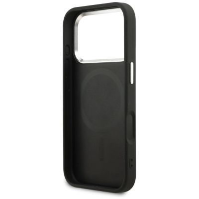 7. Etui Karl Lagerfeld K Head Point Logo MagSafe na iPhone 17 Pro - czarne