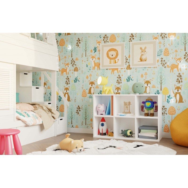 9. REGAŁ MALAX MINI 2X3 BIEL