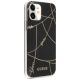 4. Etui Guess Gold Chain Collection na iPhone 12 mini - czarne
