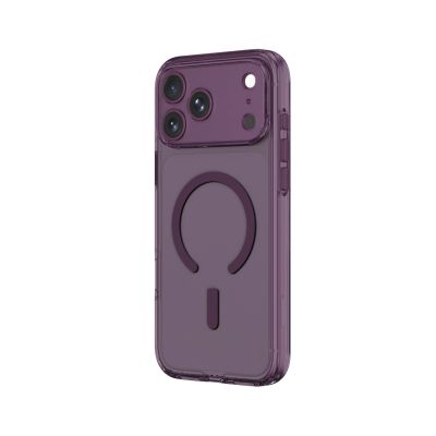 2. Etui AMAZINGTHING Minimal Mag Lens Case na iPhone 18 Pro Max z osłoną aparatu i mocowaniem na smycz kompatybilne z MagSafe - fioletowe