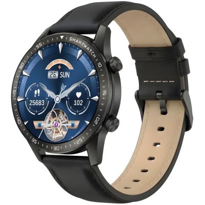 4. Smartwatch Gravity Czarny 2 Paski GT10-5