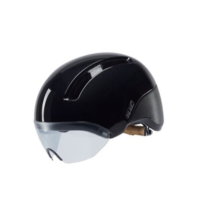 4. Kask Rowerowy HJC CALIDO PLUS Czarny METAL BLACK r.S
