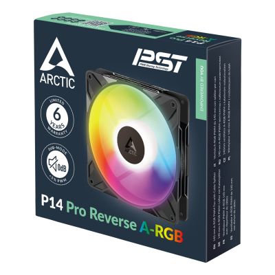 7. ARCTIC Freezer P14 Pro Reverse A-RGB - 3 Pack Obudowa komputera Wentylator 14 cm Czarny 3 szt.