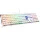 11. Ducky One 3 Classic Pure White klawiatura Gaming USB Niemiecki Biały