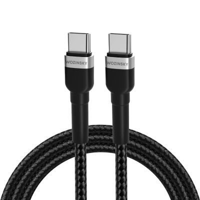Kabel WozinskyWNBCC1 USB-C / USB-C PD 65W 1 m - czarny